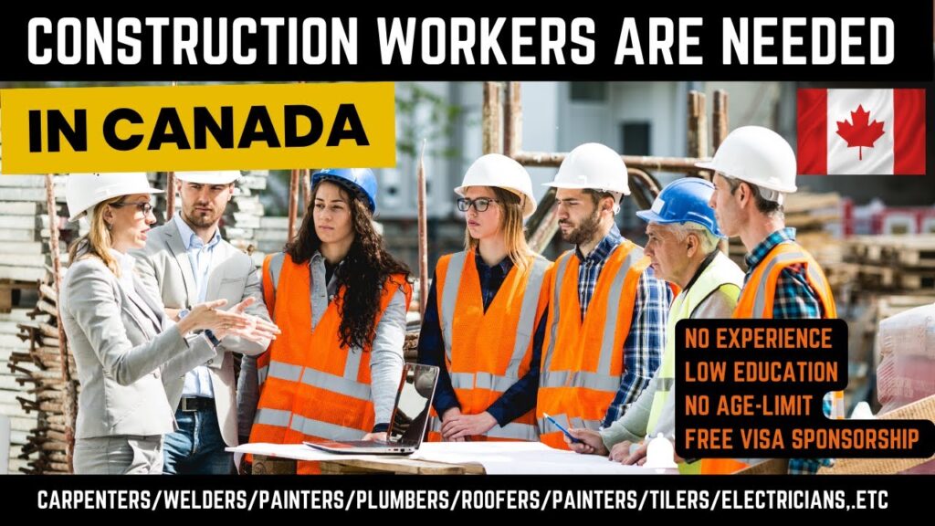 Construction Supervisor Jobs in Canada with Visa Sponsorship for Immigrants